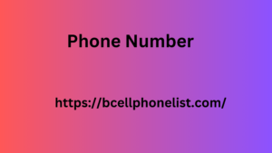 Phone Number