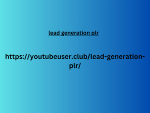 lead generation plr