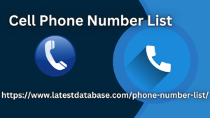 Cell Phone Number List