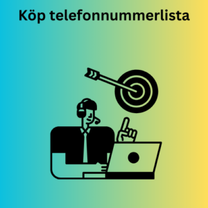 Köp telefonnummerlista